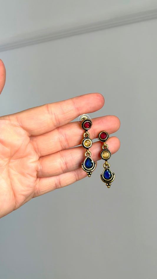 Damla Multicolored Küpeler