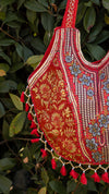 Vintage Boho Hippie Omuz Çantası