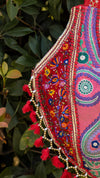 Vintage Boho Hippie Omuz Çantası
