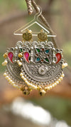 Mughal Etnik Hint Küpeleri