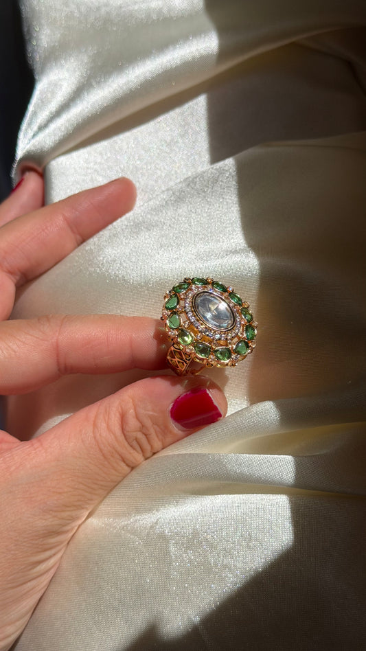 Princess Polki Ring