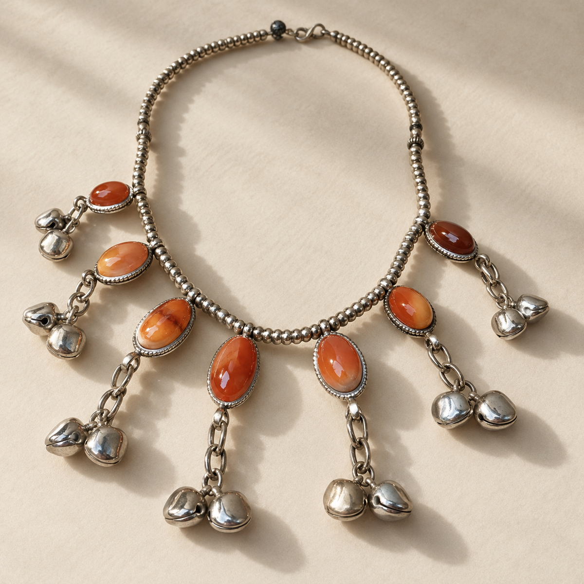 Boho Akik Antika Kolye