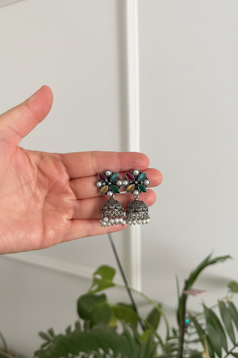 Gümüş Jhumka