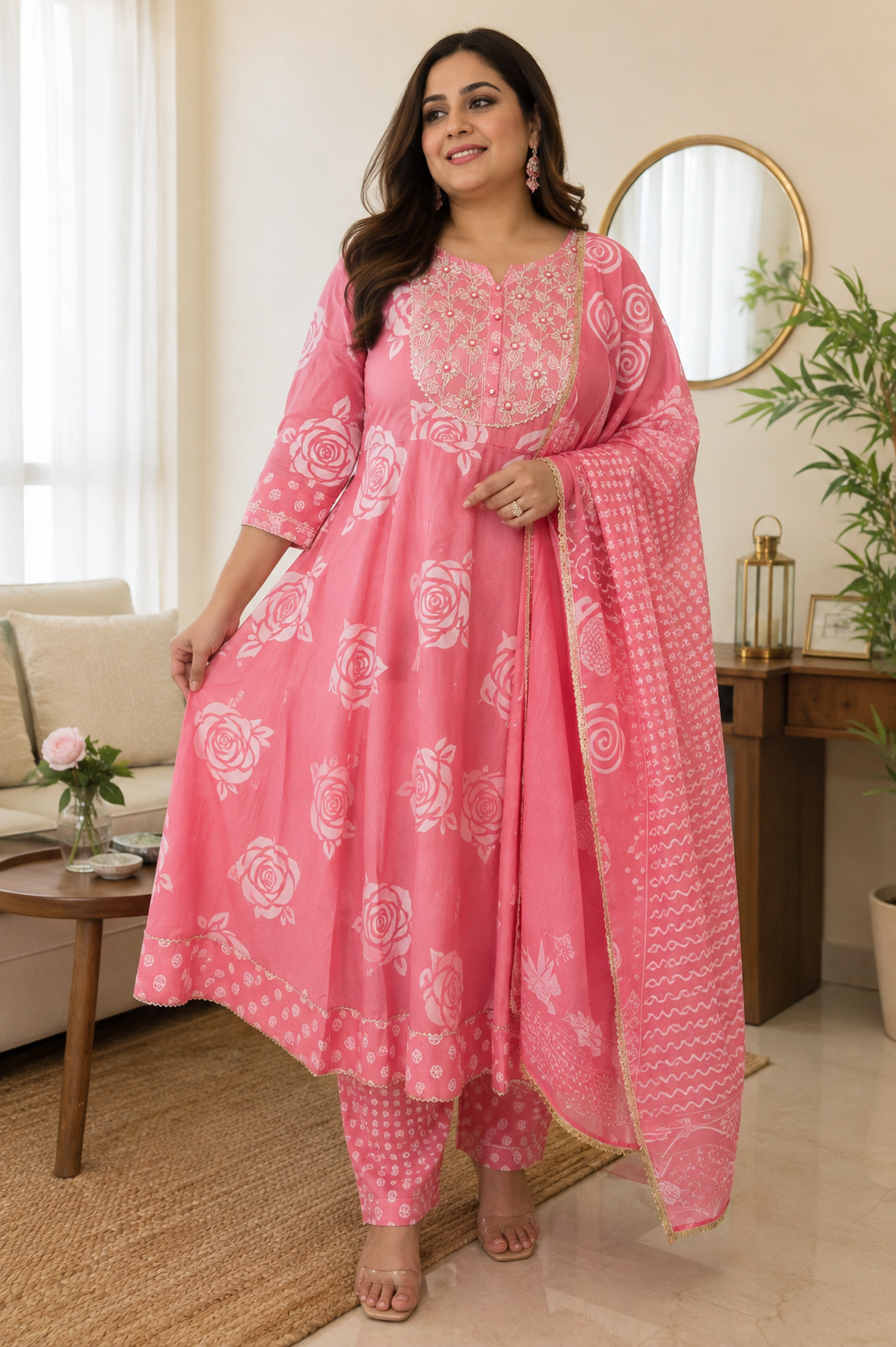 Anarkali Hint Elbise Seti