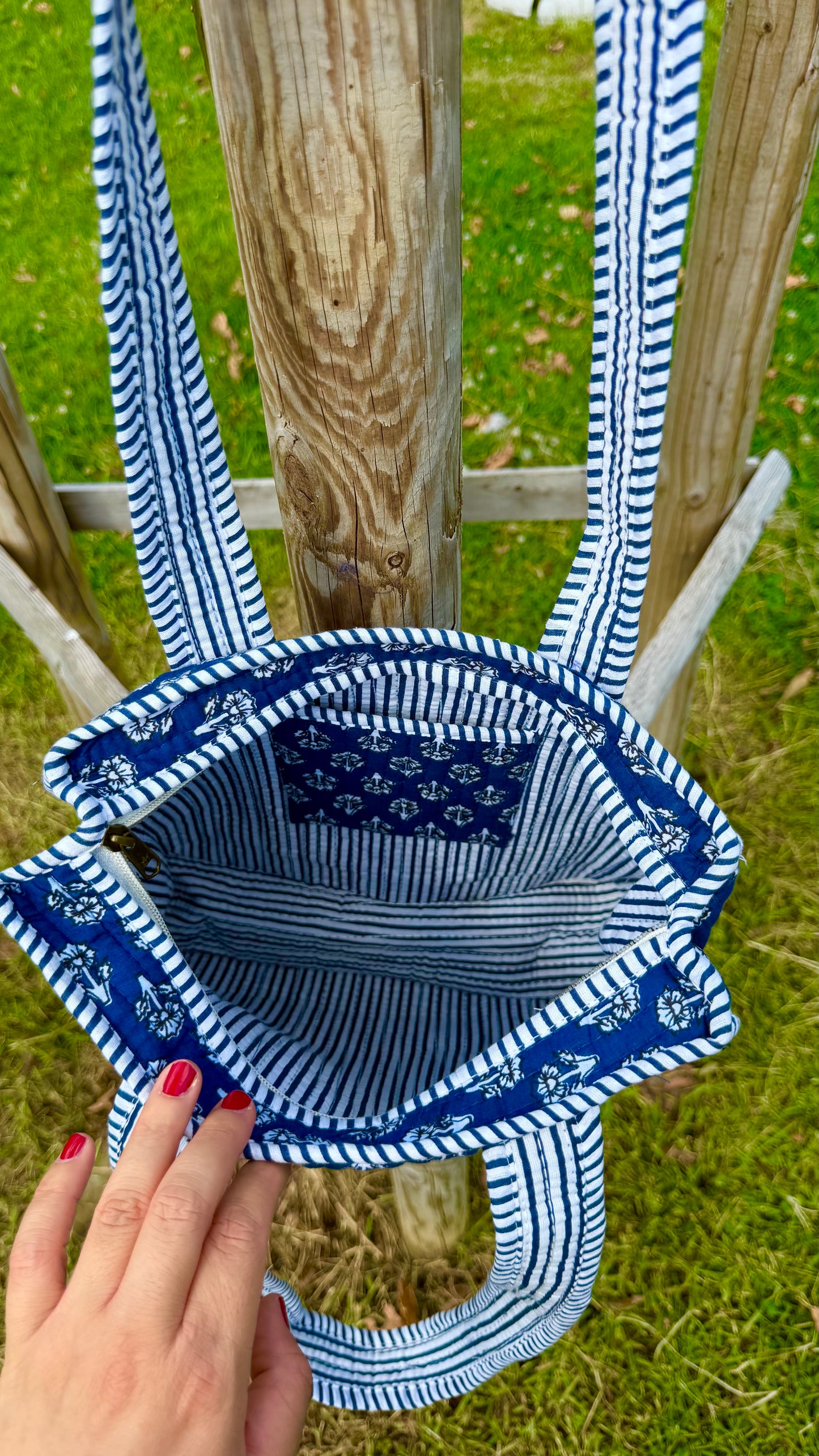 Jaipuri Mini Tote Bag