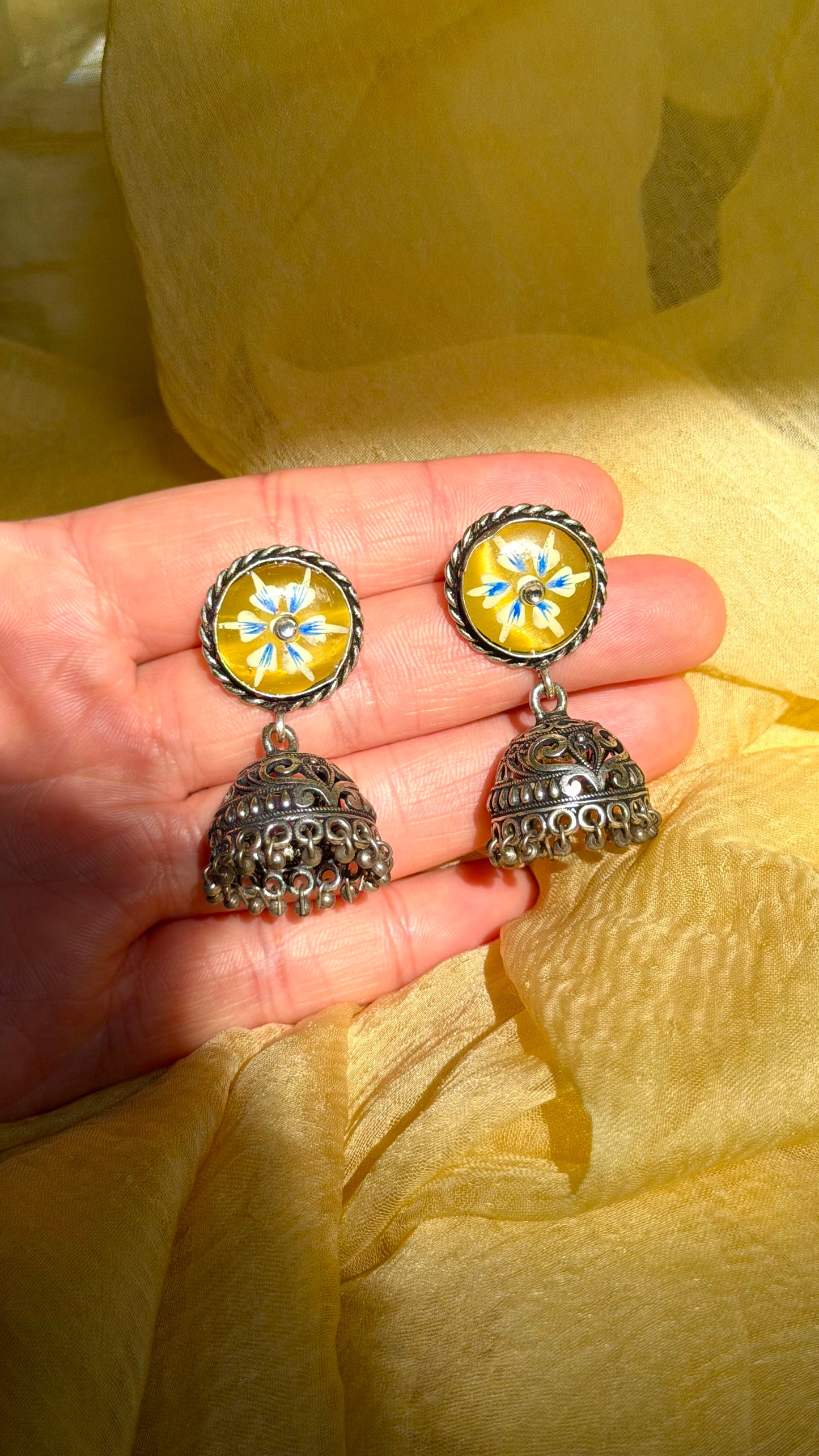 Handpainted Jhumkas