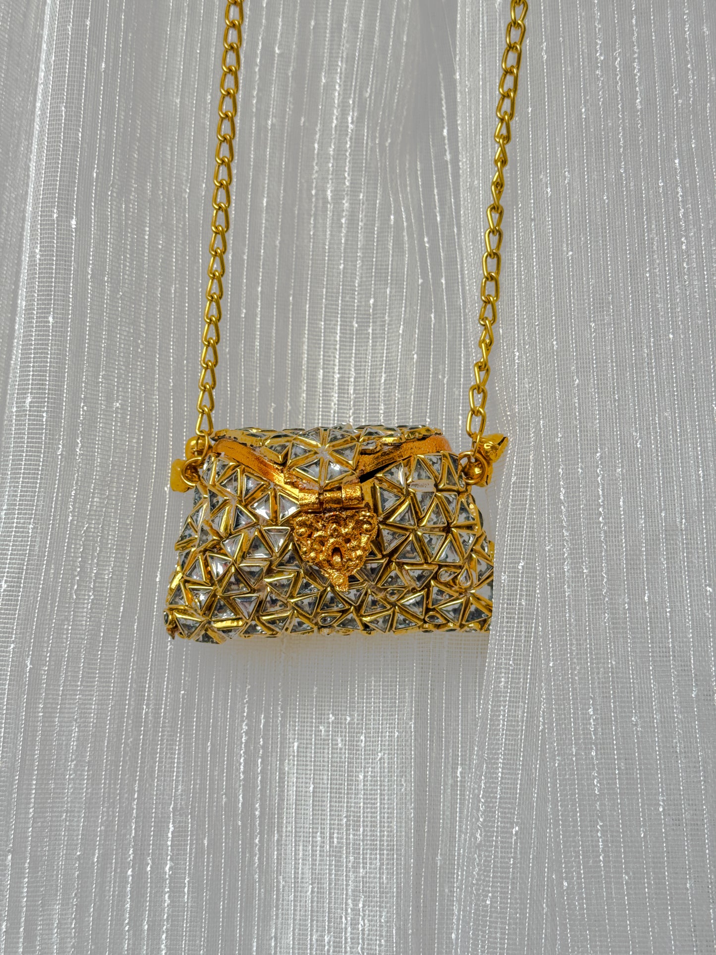 Vintage Hint Grandma Kundan Çanta