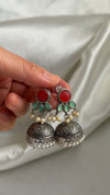 Damla Detaylı Jhumka Küpeler