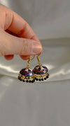 Patang Meenakari Mini Jhumka Küpe