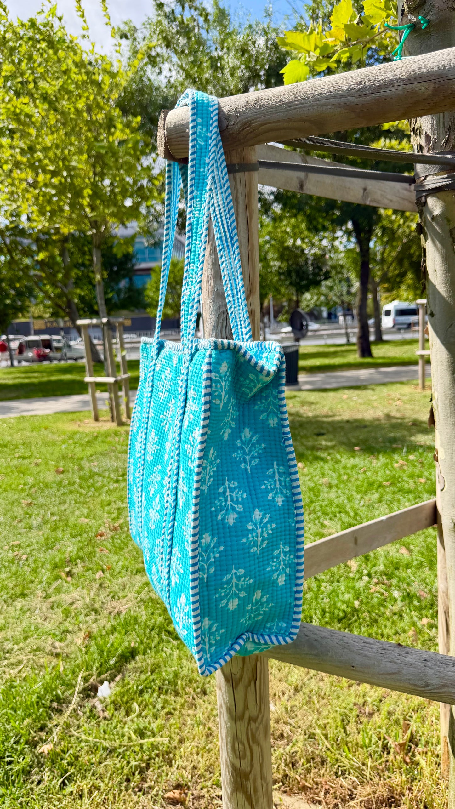 Blok Baskı Jaipuri Tote Bag