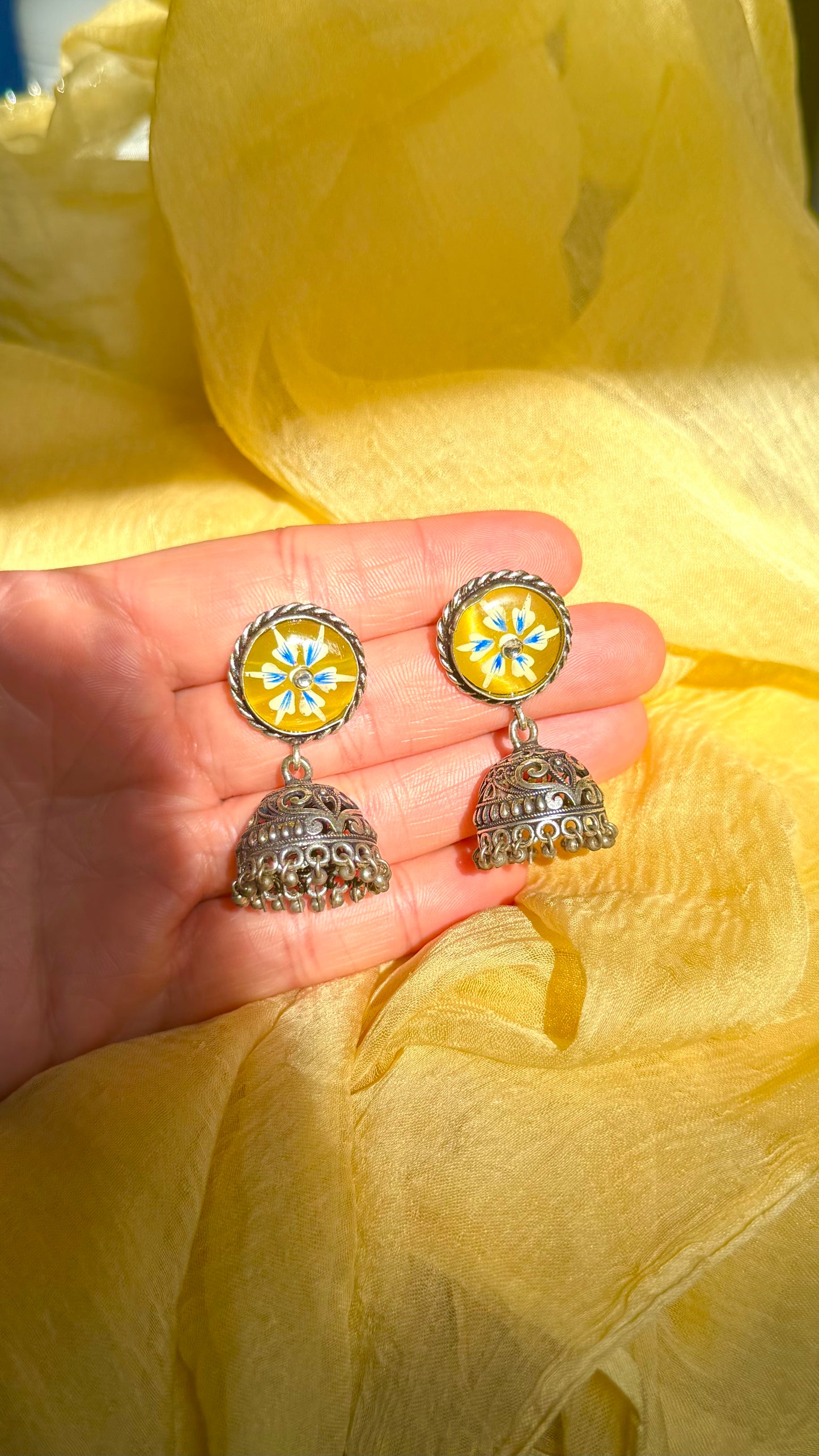 Handpainted Jhumkas