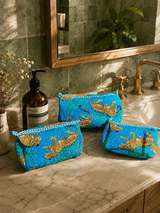 Tiger Make-Up Bags