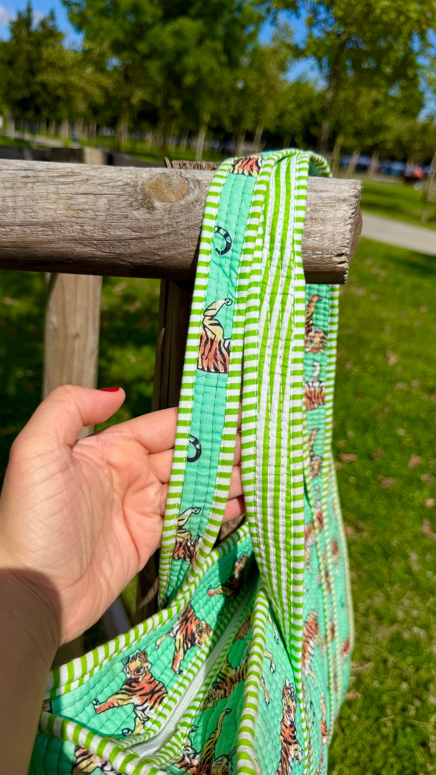 Tiger tote bag