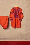 Boho Turuncu Kurta Shalwar