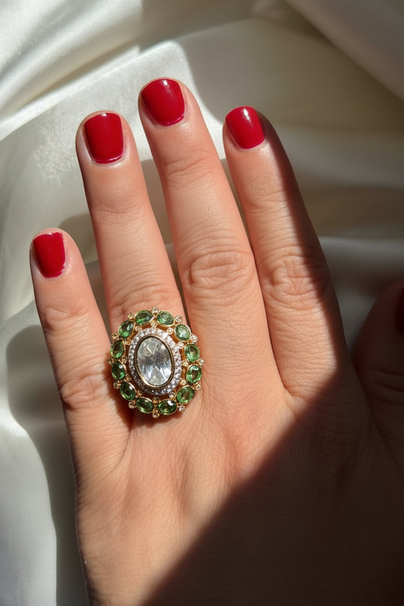 Princess Polki Ring