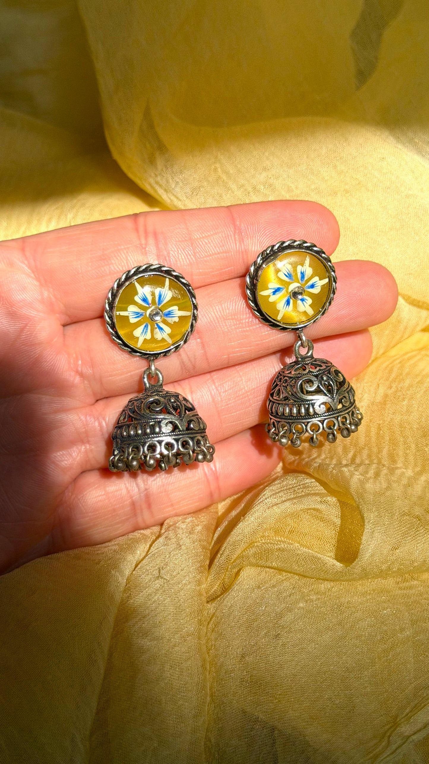 Handpainted Jhumkas