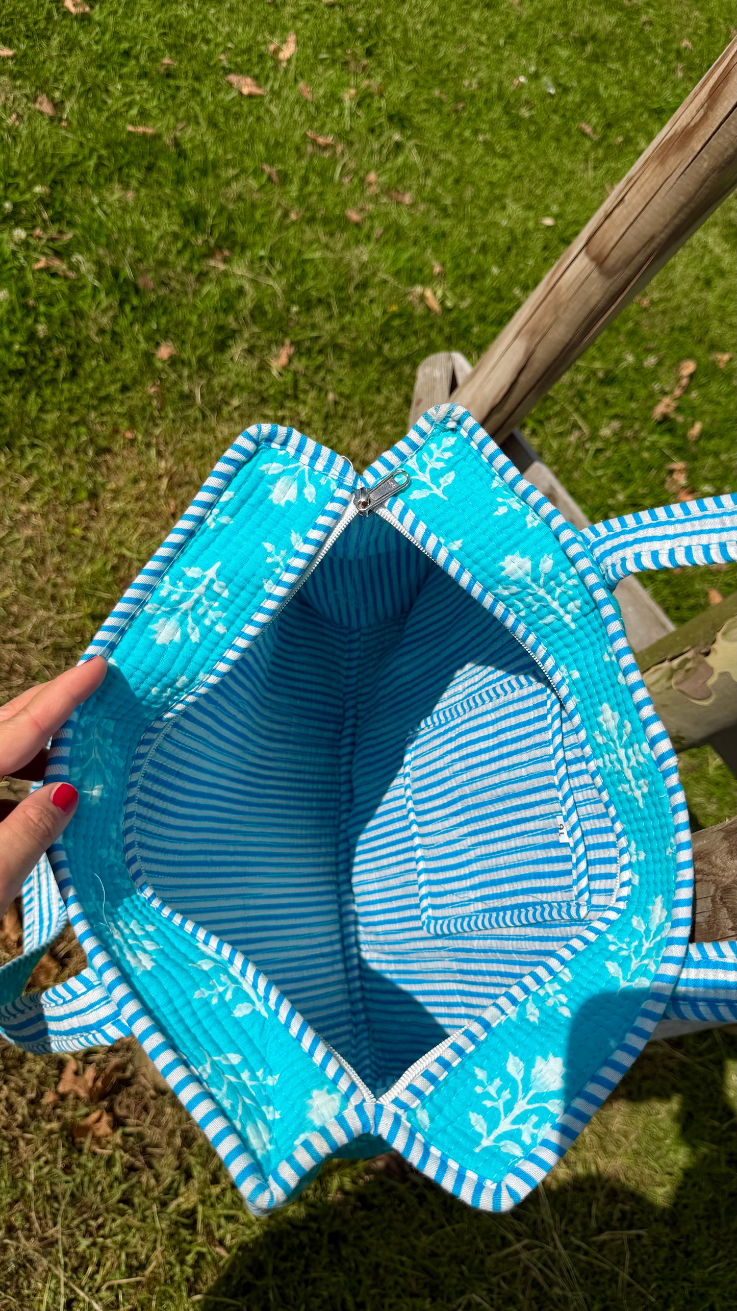 Blok Baskı Jaipuri Tote Bag