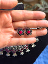 Ruby Gümüş Kolye