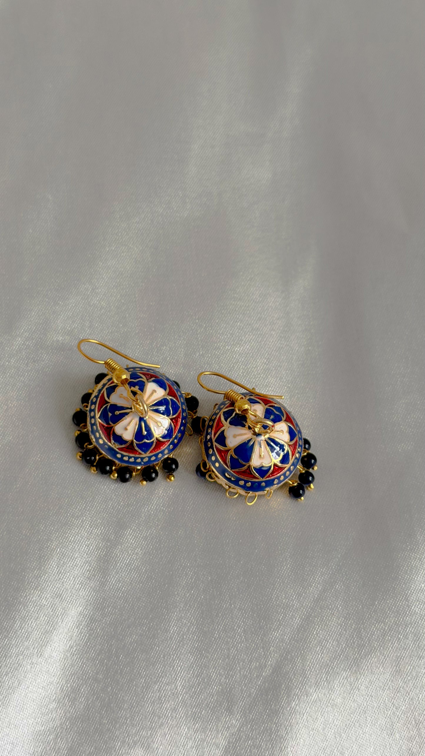 Patang Meenakari Mini Jhumka Küpe