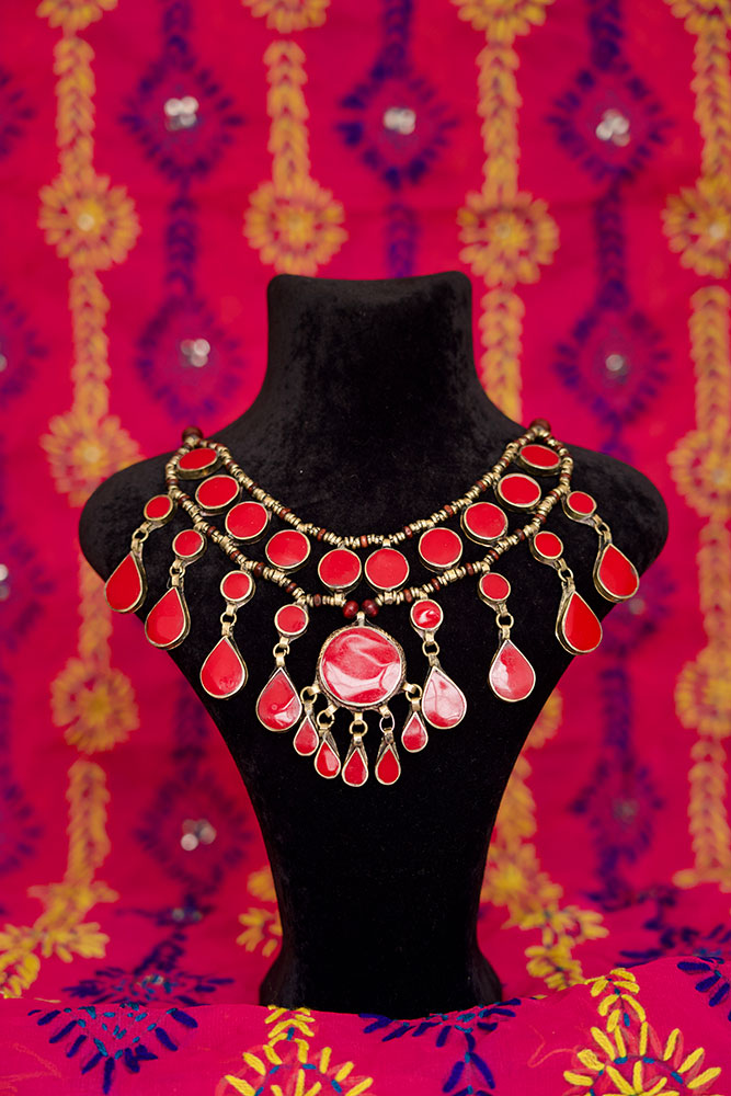 Alpaka Afghan Necklace