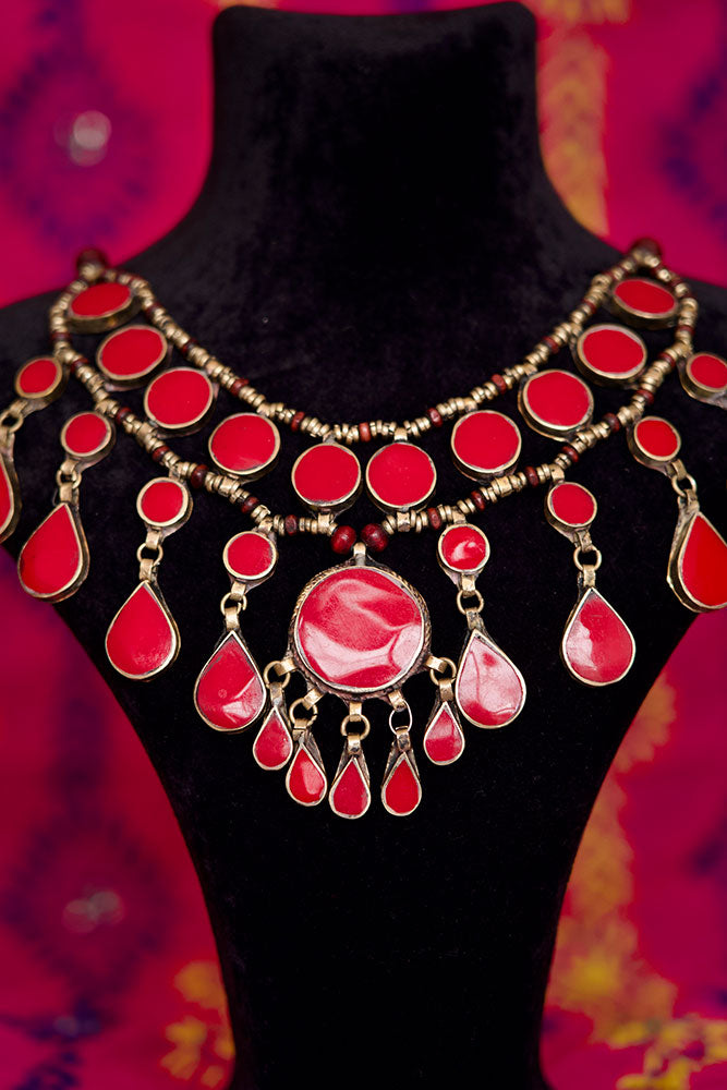 Alpaka Afghan Necklace