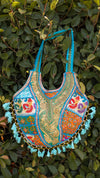 Vintage Boho Hippie Omuz Çantası