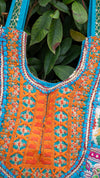 Vintage Boho Hippie Omuz Çantası
