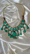 Firuze Afgan Handmade Kolye