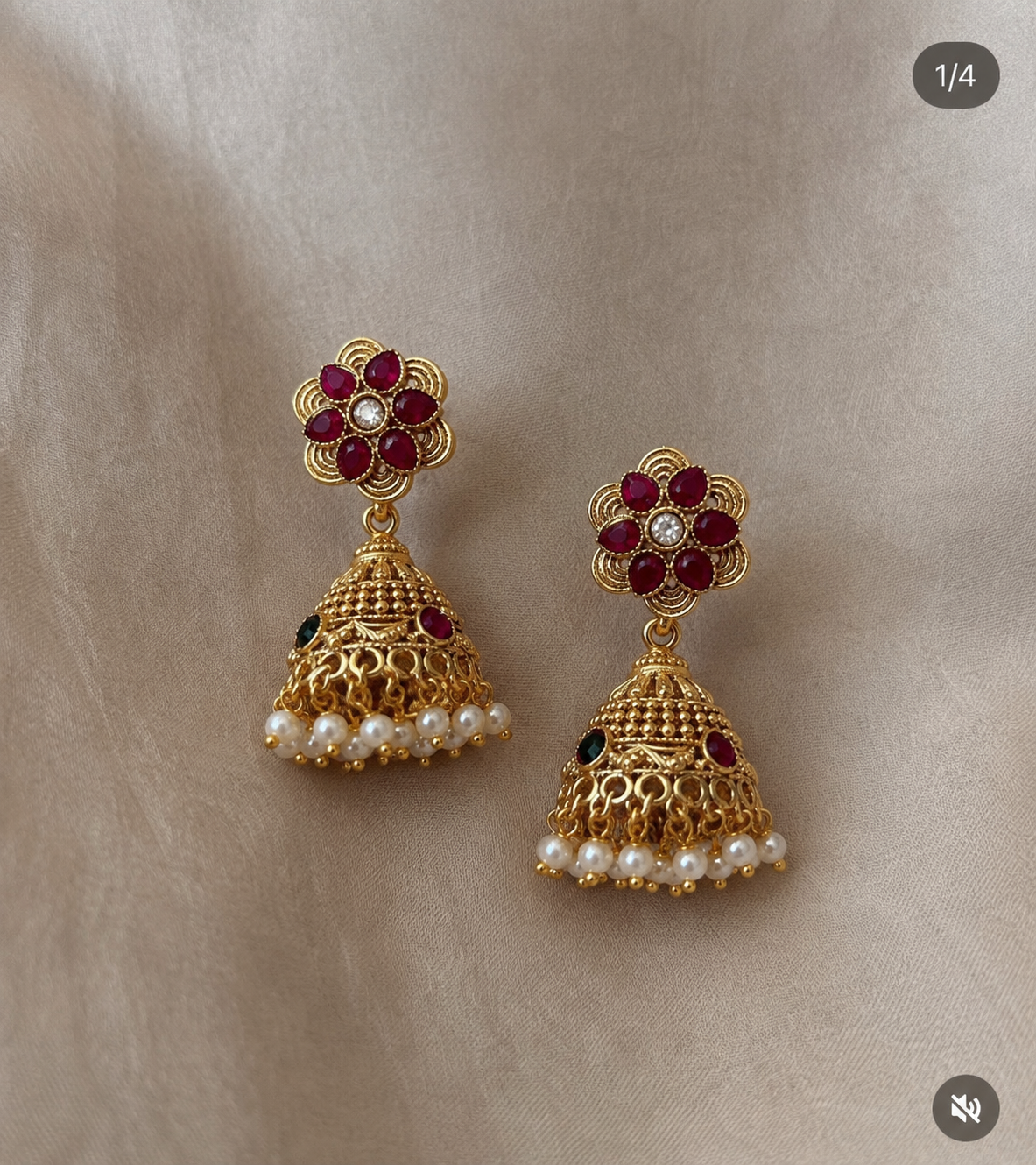 Rajwara Kundan Set