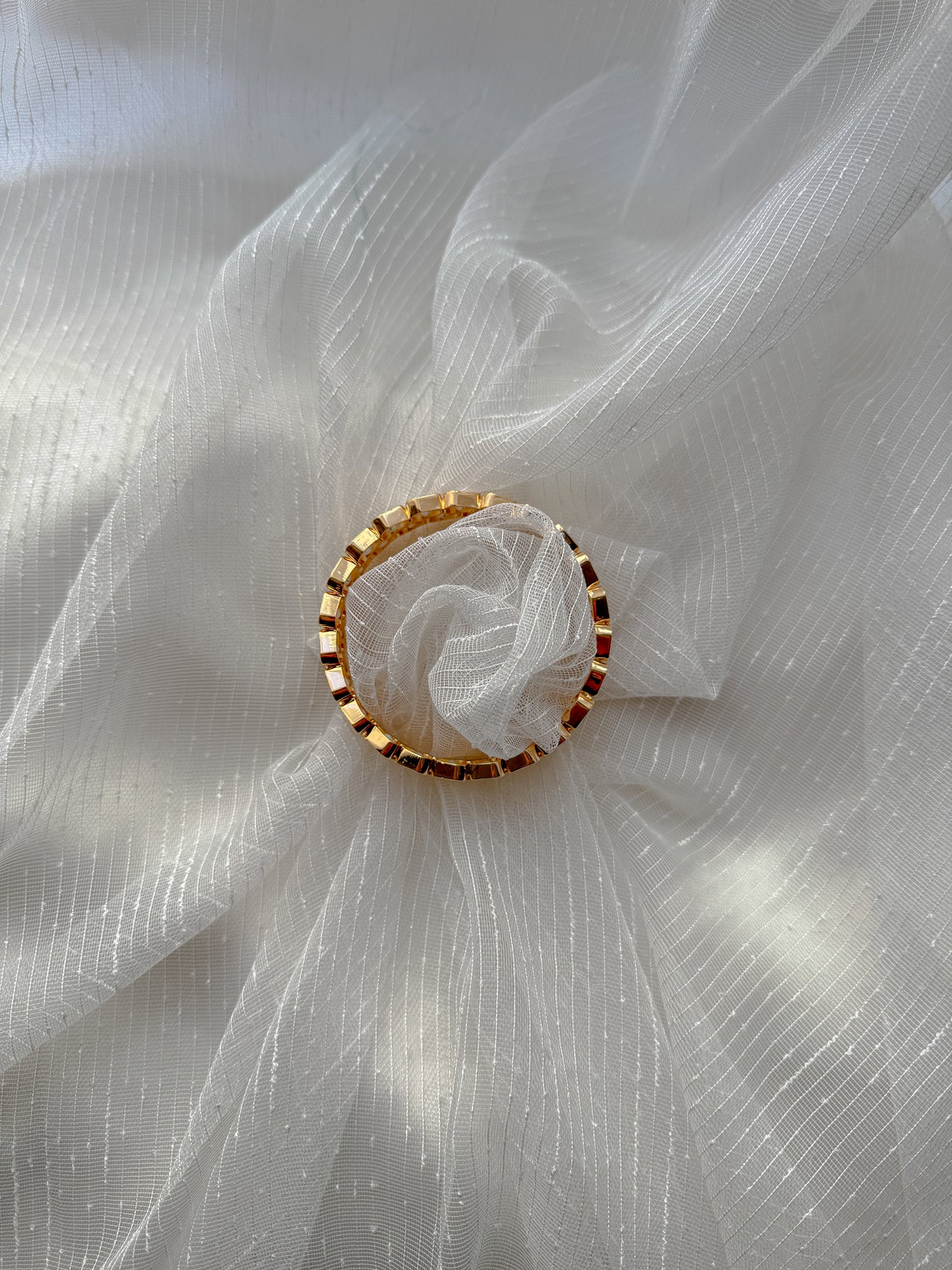 Mozanit Gold Kaplama Bilezik