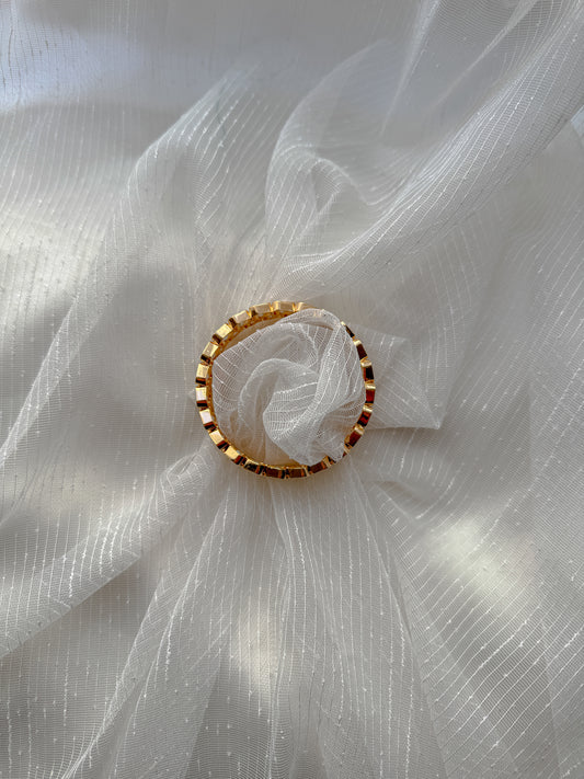 Mozanit Gold Kaplama Bilezik