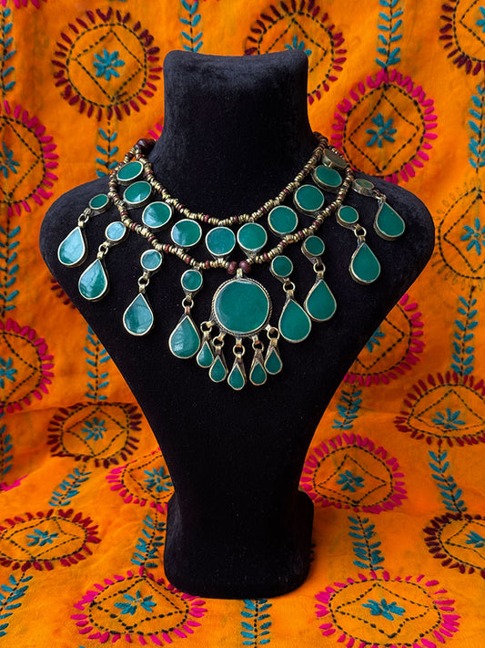 Alpaka Afghan Necklace