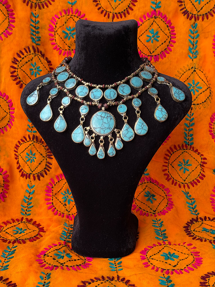 Alpaka Afghan Necklace