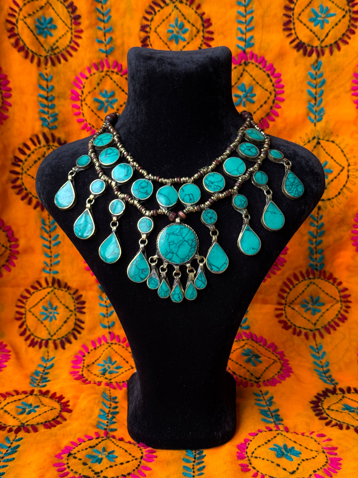 Alpaka Afghan Necklace