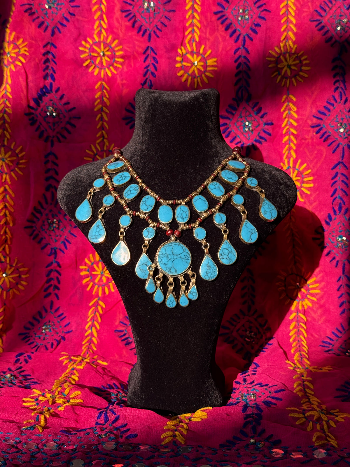 Alpaka Afghan Necklace
