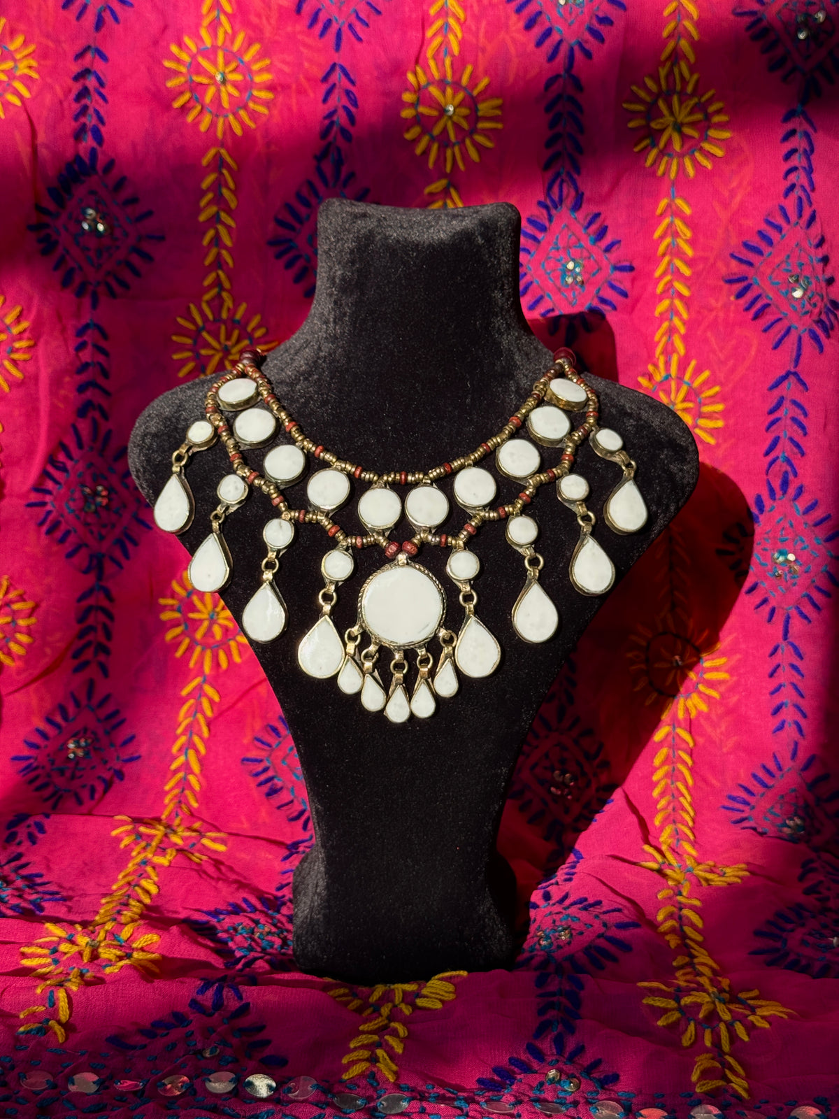 Alpaka Afghan Necklace